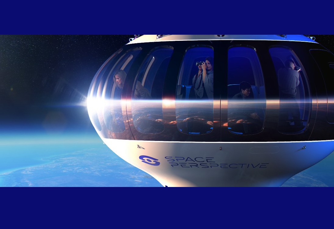 Space Perspective revela interior da cápsula que irá levar viajantes à estratosfera