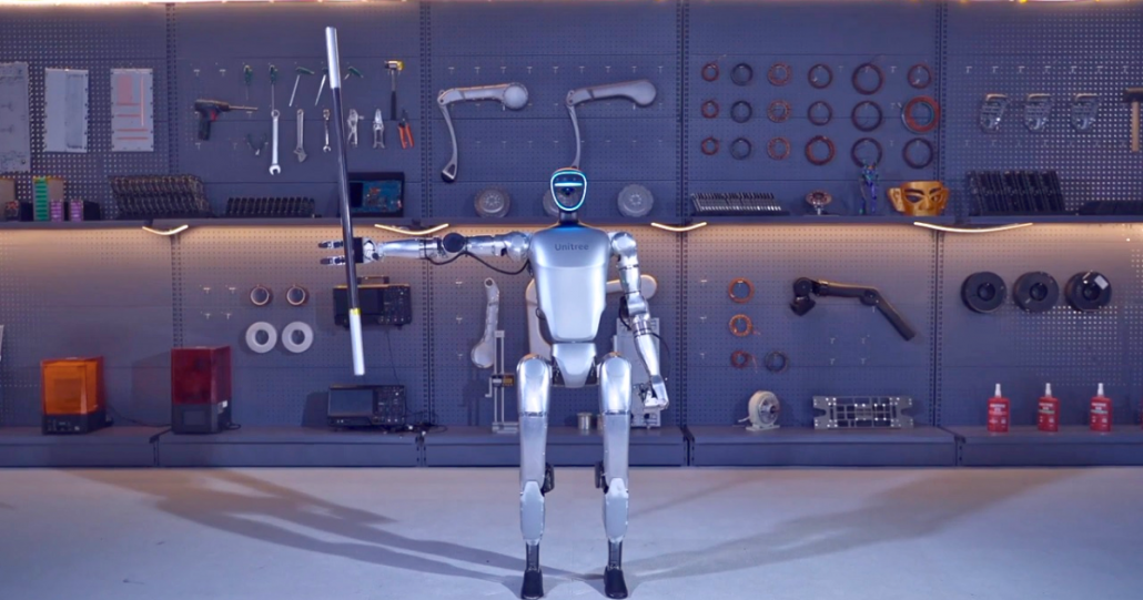 Conheça o novo robô humanoide G1 Humanoid Agent