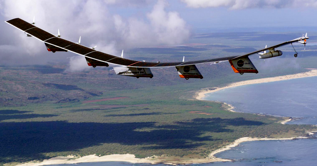 drone solar é conhecido como hawk 30