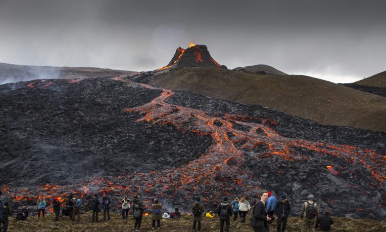 erupção vulcânica aconteceu na Islândia
