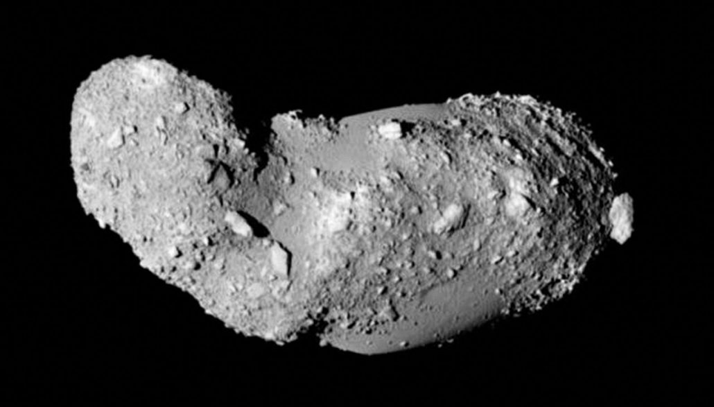 itokawa e a amostra de asteroide