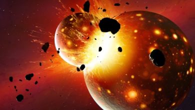 Pedaços de outro planeta enterrados seria de Theia