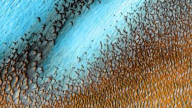 Dunas azuis de Marte foram divulgadas pela NASA