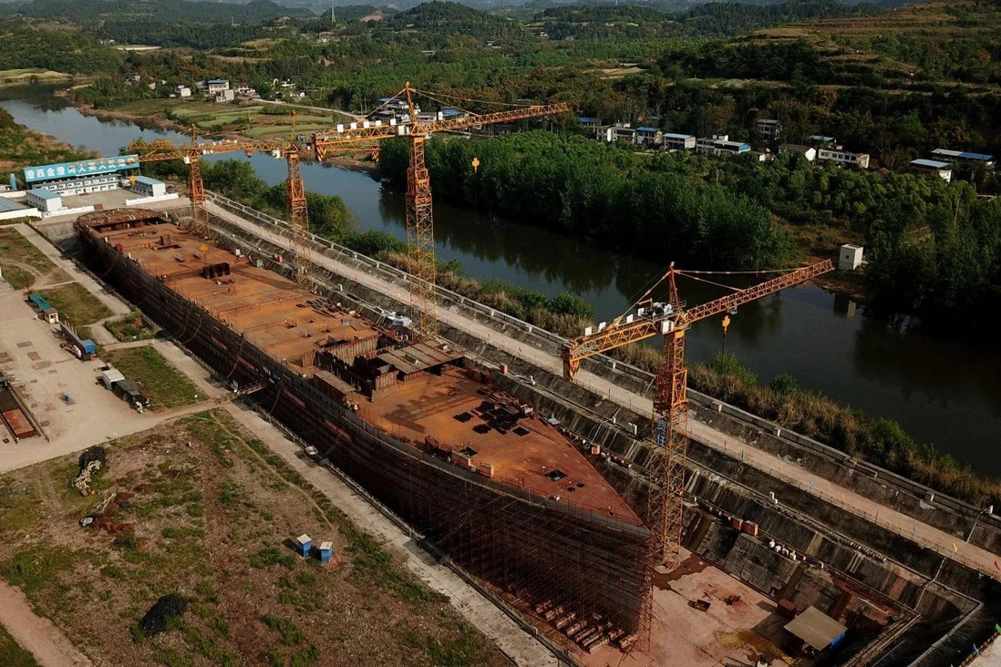 Parque na China terá réplica fiel do Titanic - Engenharia Hoje