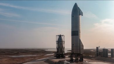 Vídeo em câmera lenta do teste da Starship SN15