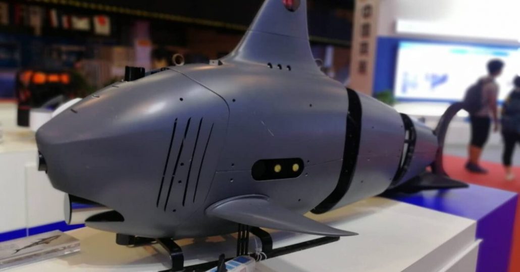 Conheça o incrível robô-tubarão utilizado pelas Forças Armadas da China