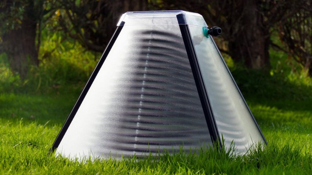 Startup desenvolve kit portátil que utiliza energia solar para fornecer água quente