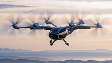 Aeronave elétrica high-tech completa voo de 240 km com apenas uma carga de bateria