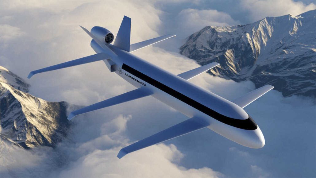 Empresa desenvolve projeto inovador de avião com três asas que deve economizar combustível em até 70%