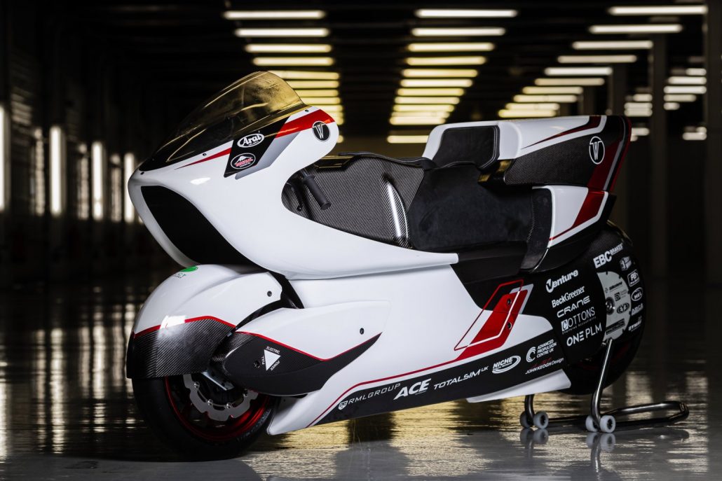 motocicleta elétrica mais aerodinâmica que qualquer outra motocicleta no mundo
