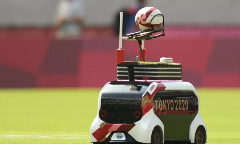 Confira o robô gandula que está chamando atenção nos jogos olímpicos de Tóquio