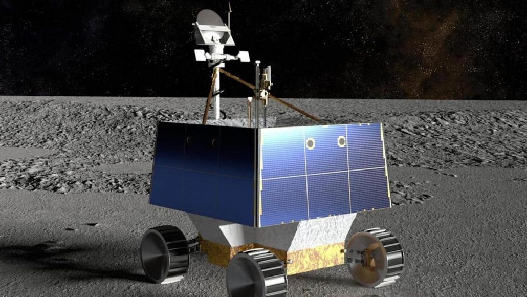 Robô movido a energia solar da NASA irá procurar água na Lua