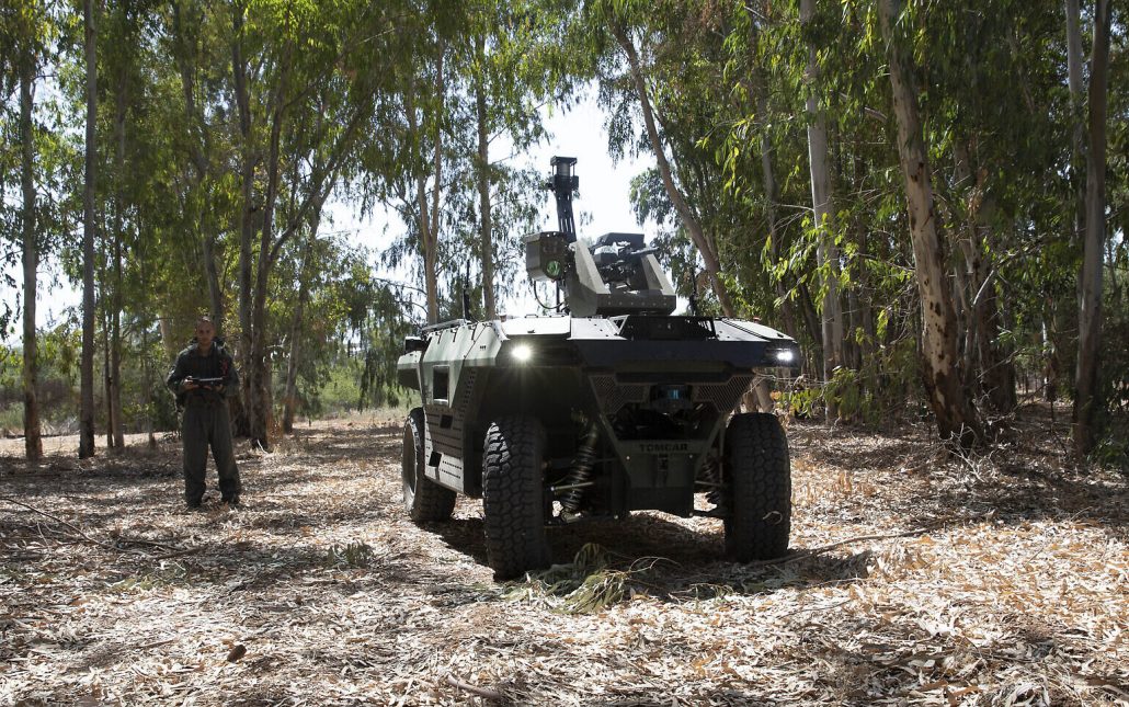 Rex MK II: o carro militar elétrico capaz de realizar missões de forma autônoma