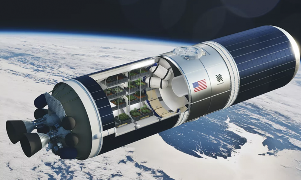 Empresa está desenvolvendo estufa orbital para cultivar alimentos no espaço