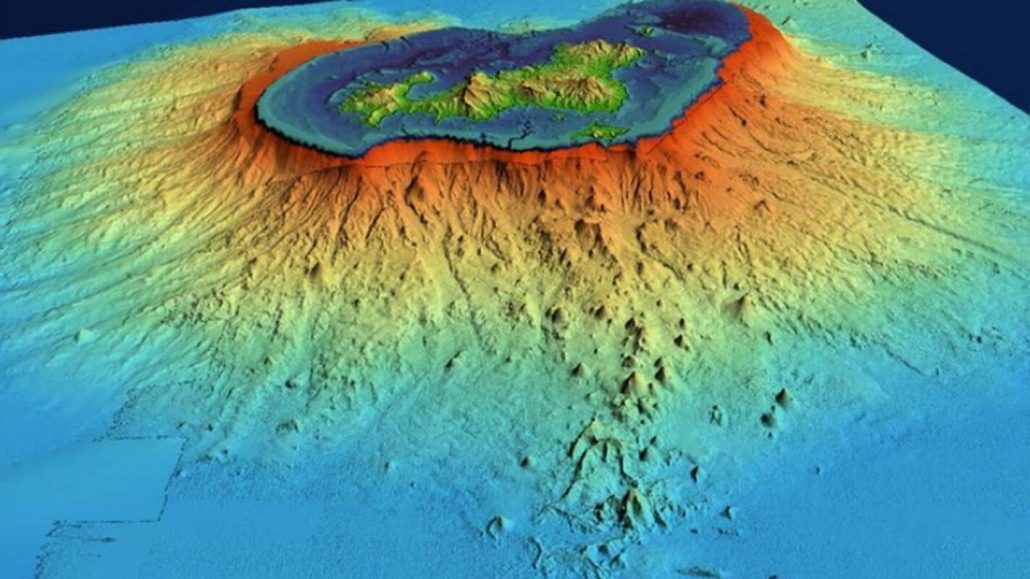 Cientistas descobrem vulcão com maior erupção submarina já registrada na história