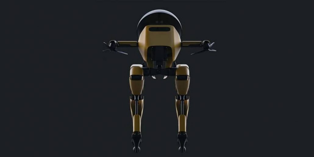 LEONARDO: o robô-drone humanoide que tem pernas e hélices para decolar