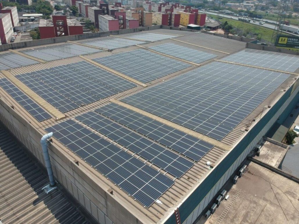 Maior usina solar do estado de SP foi construída no telhado de uma empresa