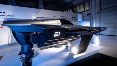 Racebird: A nova lancha elétrica de alta velocidade criada para inaugurar a corrida Fórmula E1