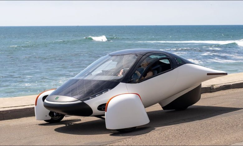 Aptera: novo carro elétrico movido por energia solar que irá percorrer 1.600 km com uma carga