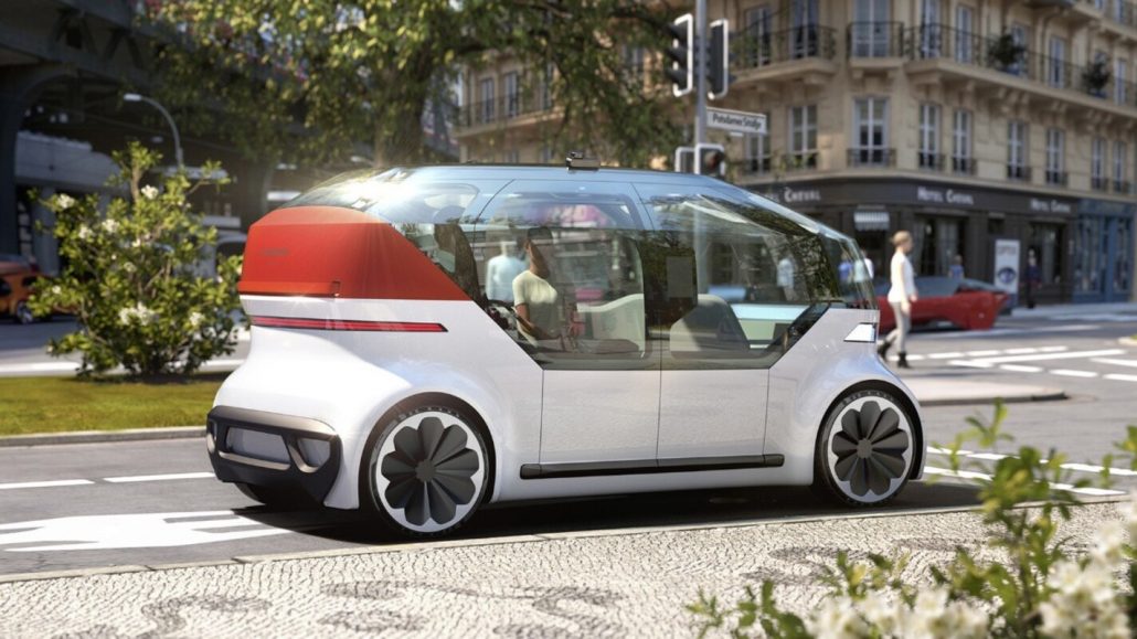 Volkswagen lança minivan elétrica 100% autônoma com interior modelável