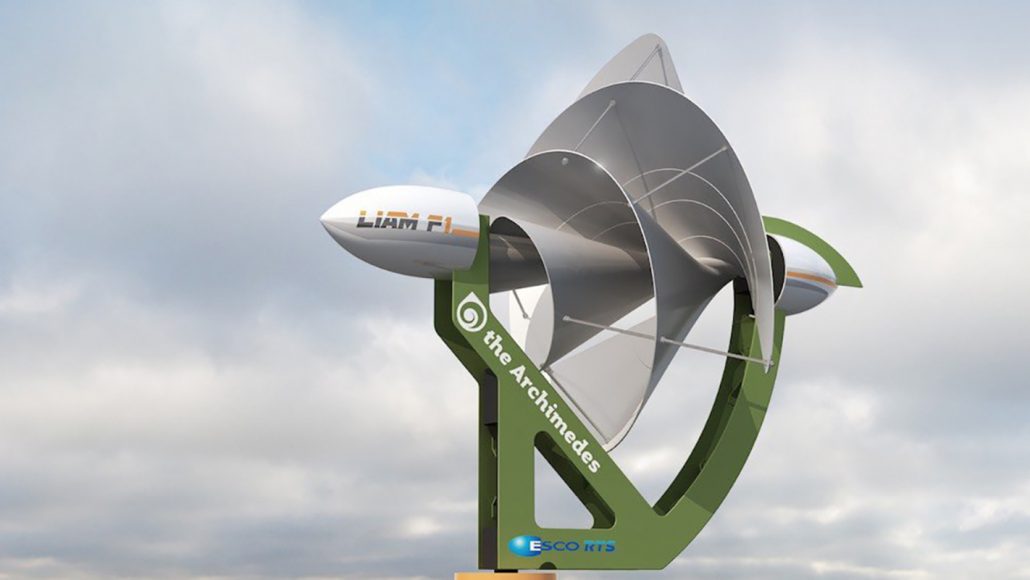 LIAM F1: A nova turbina eólica projetada para casas e prédios que será mais eficiente e silenciosa