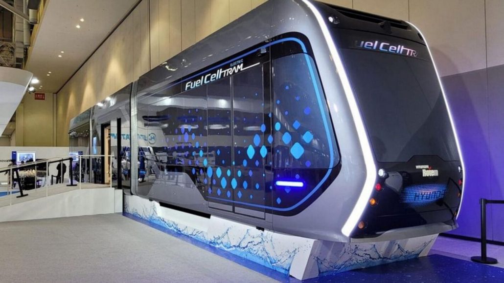 Hyundai apresenta novo “trem” movido a hidrogênio para mobilidade urbana