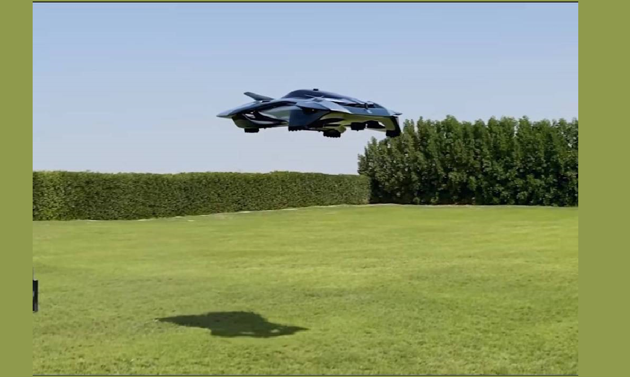 Primeiro carro voador superesportivo chega a mil metros de altura: Confira