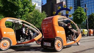 Triciclo elétrico é utilizado como táxi urbano: confira