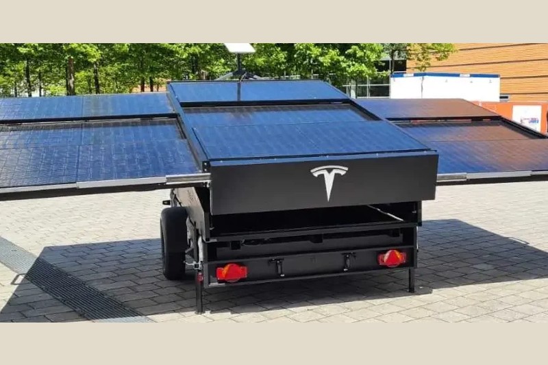 Trailer com painéis solares: confira o novo modelo da Tesla