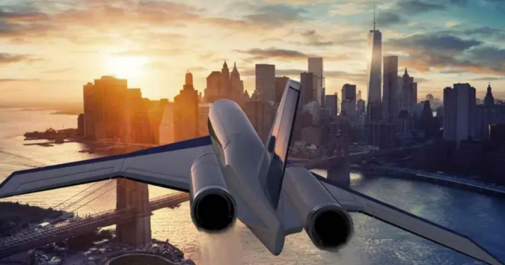 Jato supersônico de luxo voará de NY a Londres em 3 horas