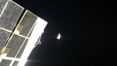 imagem da ala de ferramentas que astronautas perderam