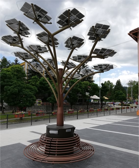 Imagem da árvore solar