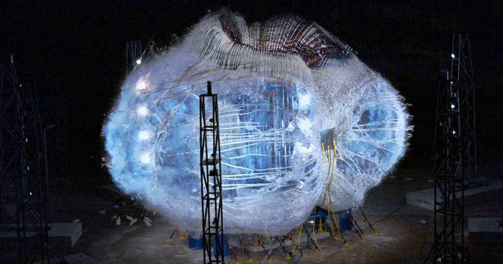 Módulo espacial inflável explode durante teste
