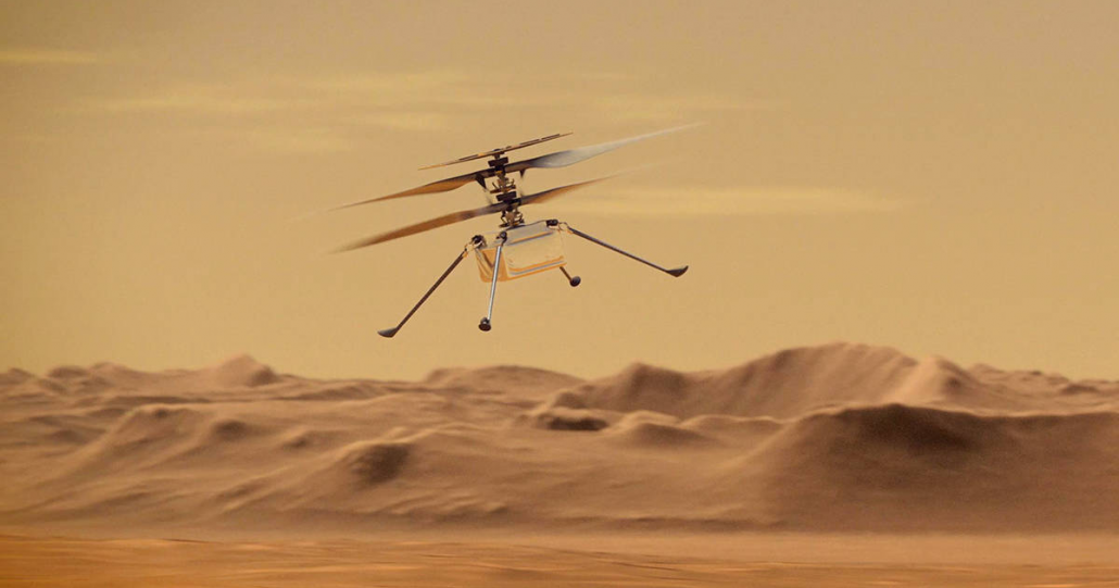 NASA perde contato com o helicóptero Ingenuity durante missão em Marte