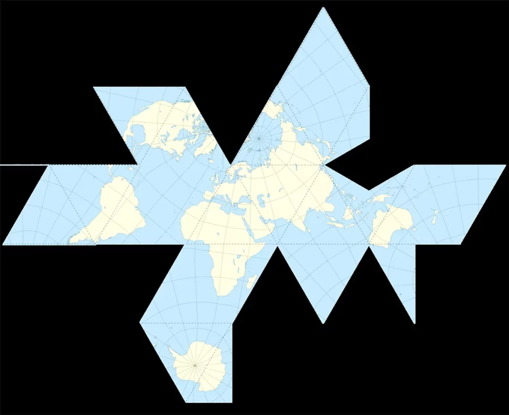 Conheça o mapa plano mais preciso da Terra
