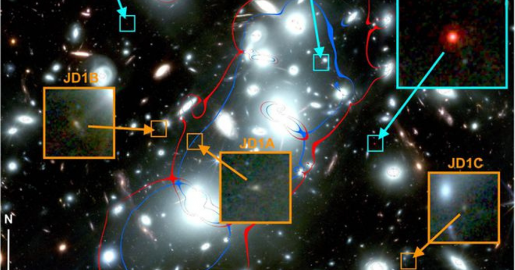 James Webb descobre buraco negro supermassivo no início do universo