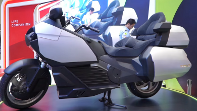 Nova moto elétrica “gigante” bate recorde de autonomia
