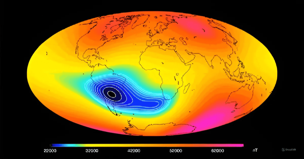 Anomalia magnética no Brasil preocupa NASA