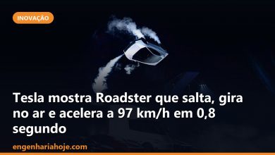 Tesla mostra Roadster que salta, gira no ar e acelera a 97 km/h em 0,8 segundo